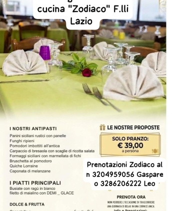 Ci trovi anche al Triscinamare!